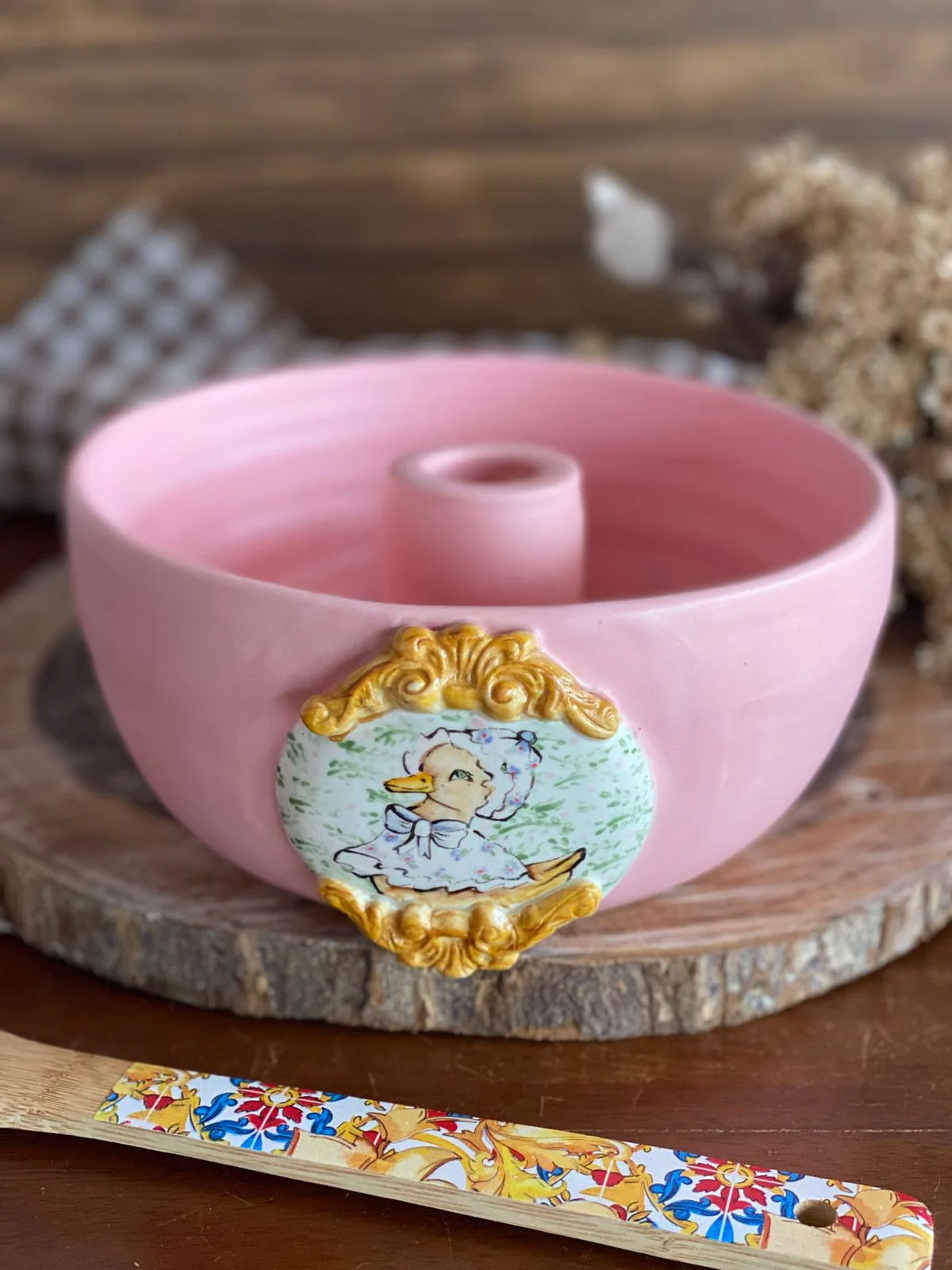 Forma Para Bolo Patinha Rosa 3D