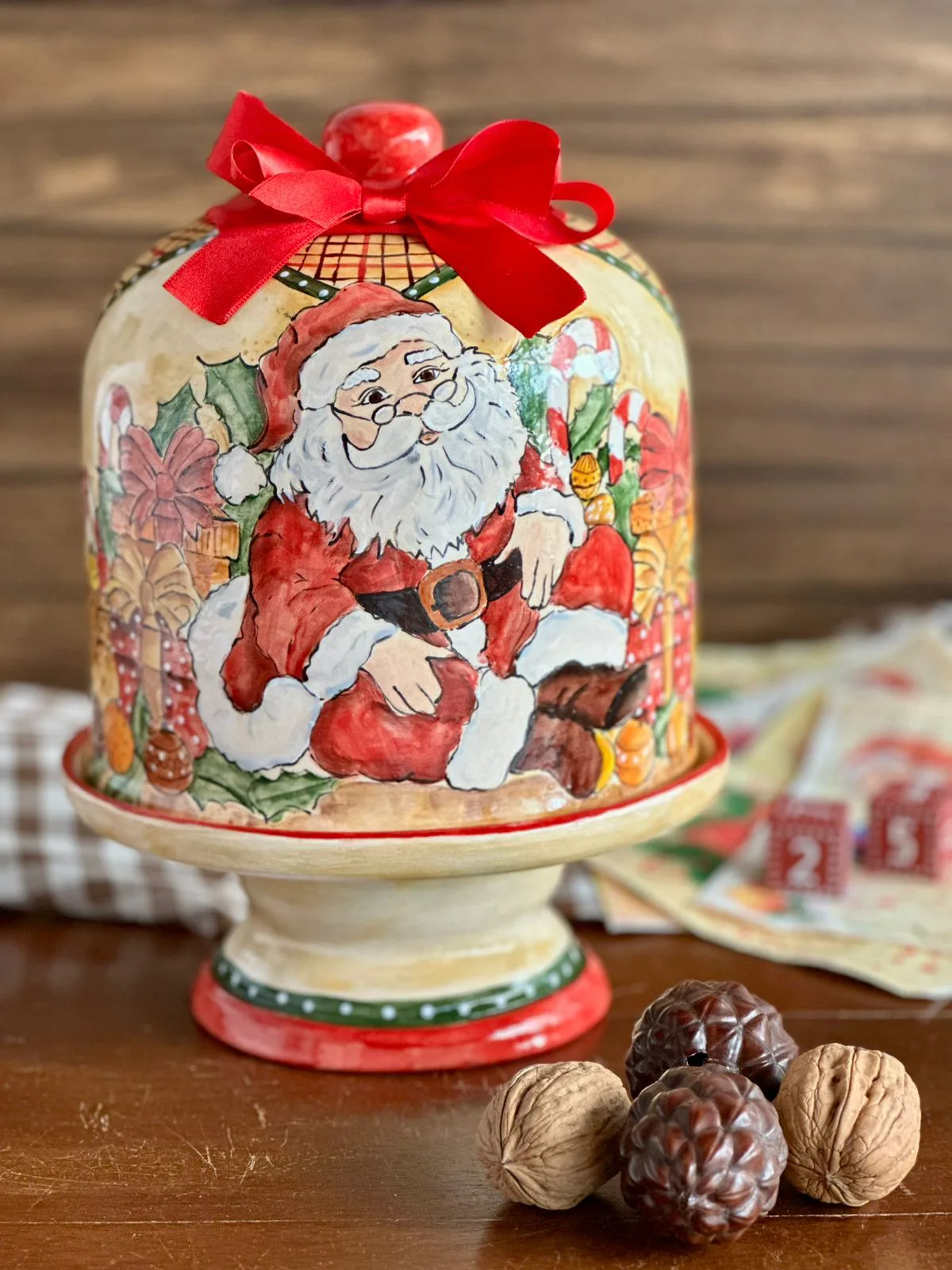 Panetoneira Cúpula Natal Encantado