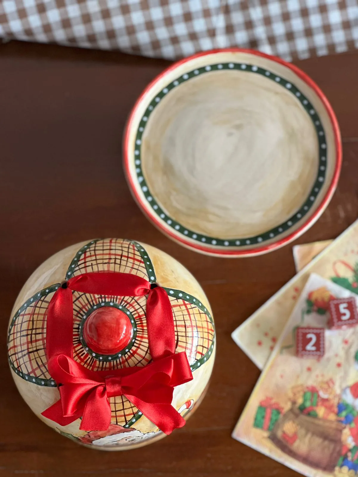 Panetoneira Cúpula Natal Encantado - Imagem 3