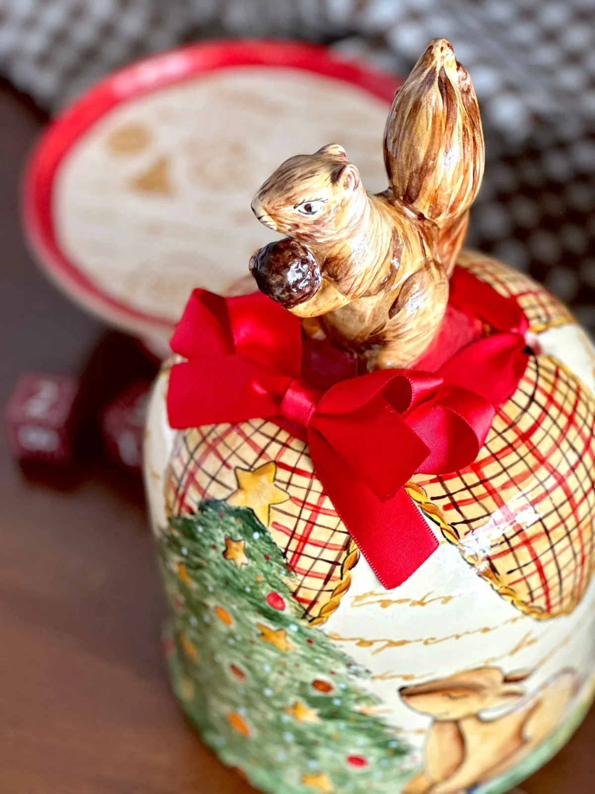 Panetoneira Cúpula Natal Mágico - Imagem 4