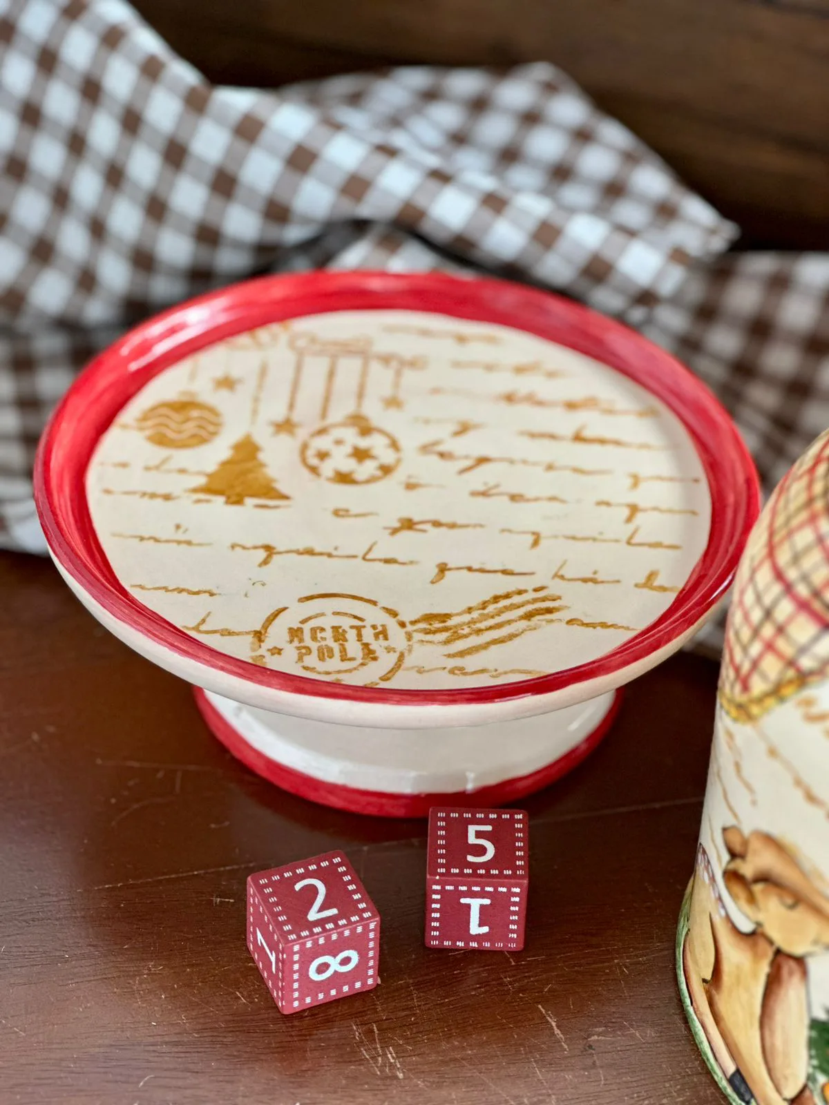 Panetoneira Cúpula Natal Mágico - Imagem 3