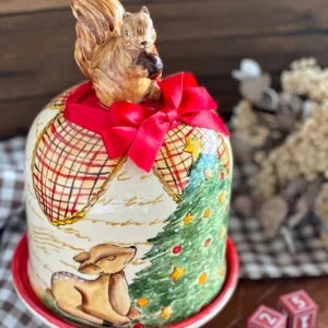 Panetoneira Cúpula Natal Mágico