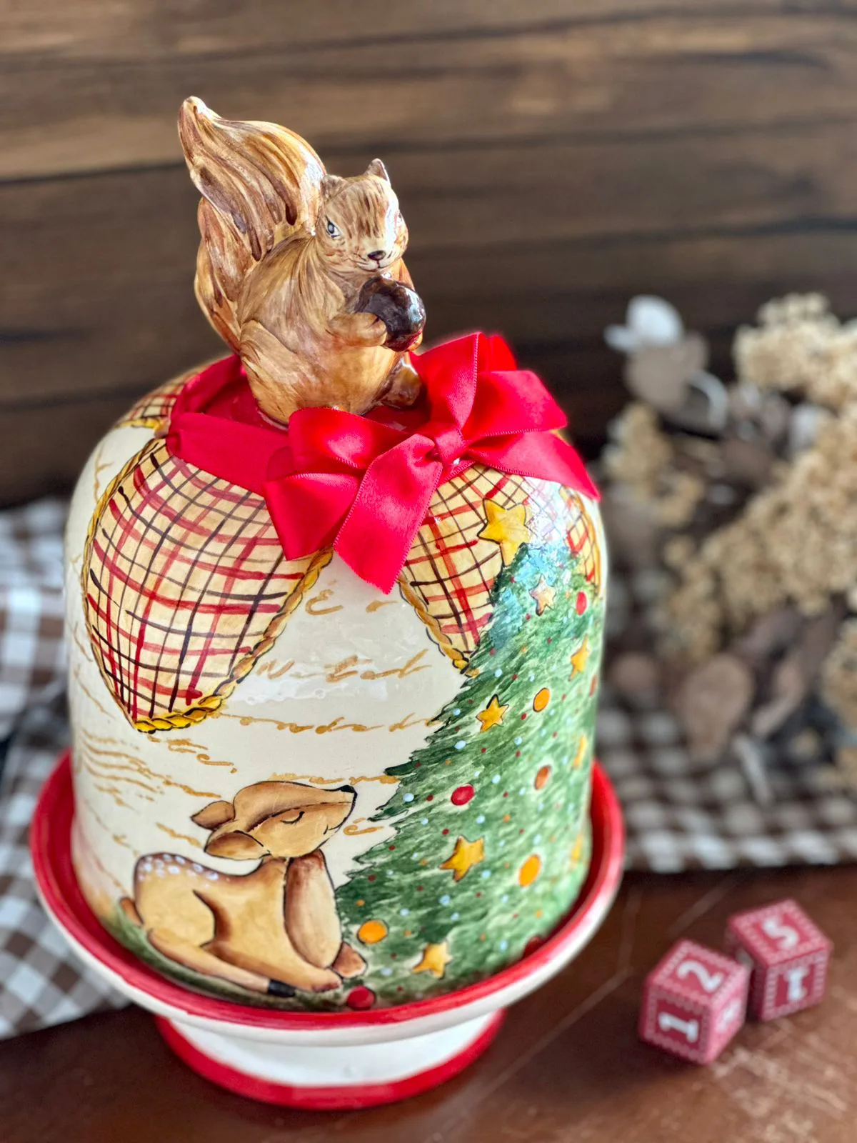 Panetoneira Cúpula Natal Mágico