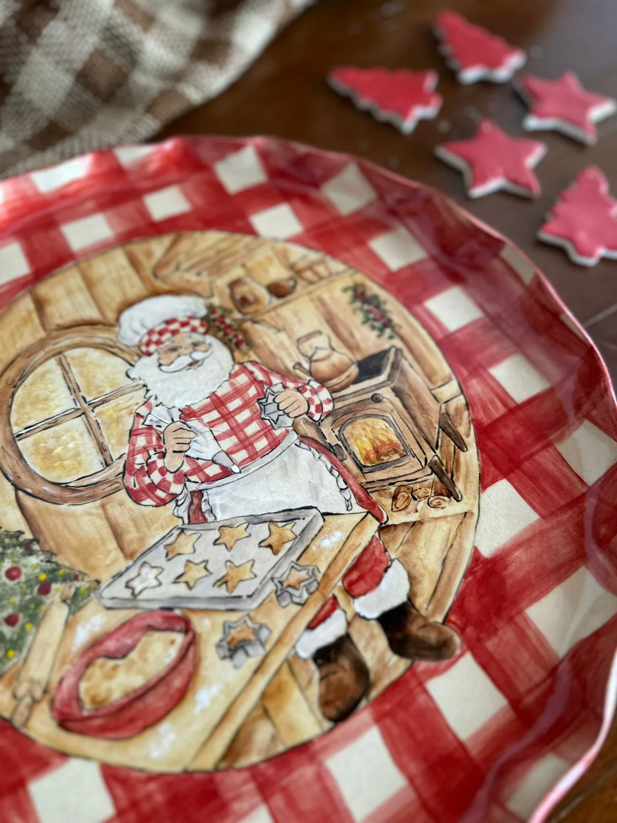 Prato Papai Noel Confeiteiro - Imagem 2