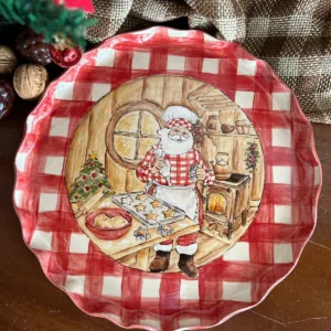 Prato Papai Noel Confeiteiro