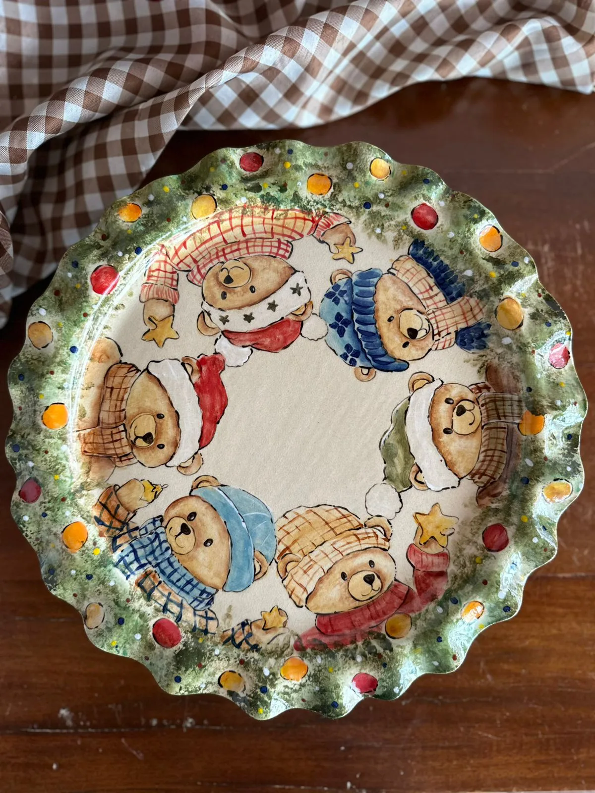 Boleira Ursinhos (com pé)