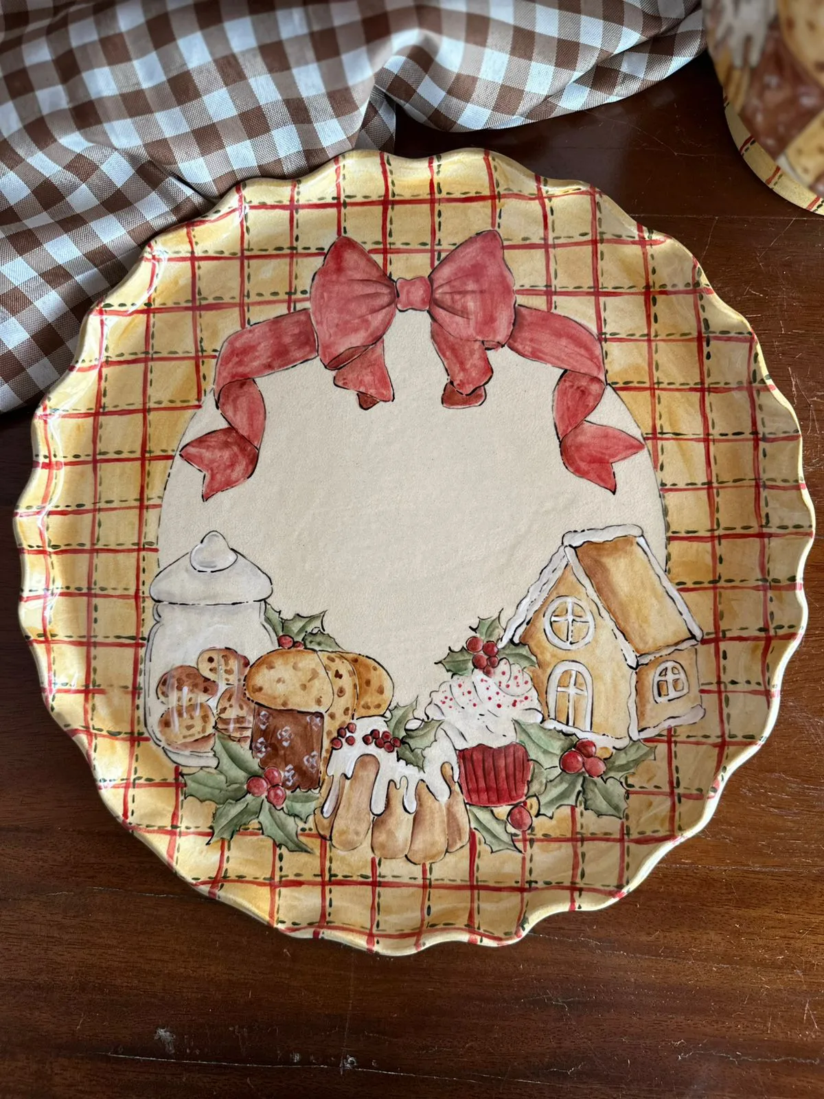 Prato Guloseimas de Natal