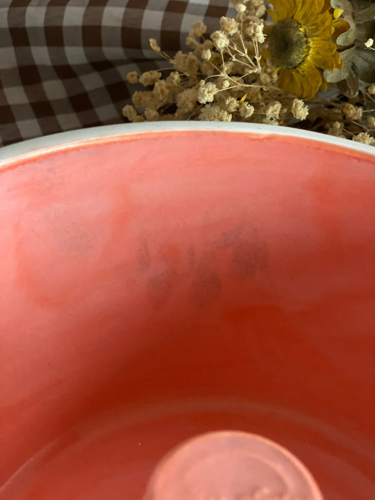 Forma Para Bolo Afeto (branca e salmão) PEÇA COM PEQUENAS MANCHAS NO INTERIOR - Imagem 2